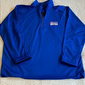 NWOT Men’s 2XL Olympic Team 1/4 Zip